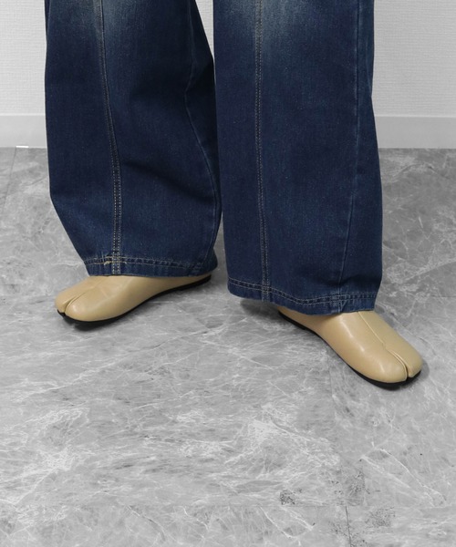 THE CELL.(ザセルドット)の「ソフトソール足袋スリッポン SPLIT TOE SLIP-ONS(サンダル・レディース・ベージュ/ブラック・35/37/39)」の13枚目の写真