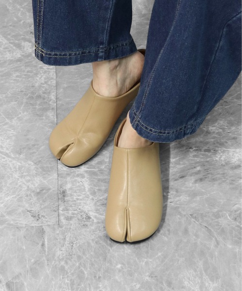 THE CELL.(ザセルドット)の「ソフトソール足袋スリッポン SPLIT TOE SLIP-ONS(サンダル・レディース・ベージュ/ブラック・35/37/39)」の15枚目の写真