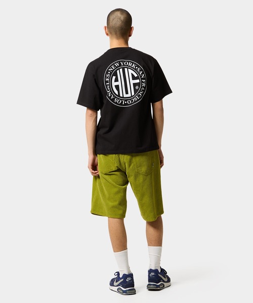 HUF(ハフ)の「REGIONAL TEE(Tシャツ/カットソー・メンズ・ブラック/ホワイト/カモフラージュ/マスタード/アクア・S/XS/XXL/XL/L/M)」の11枚目の写真