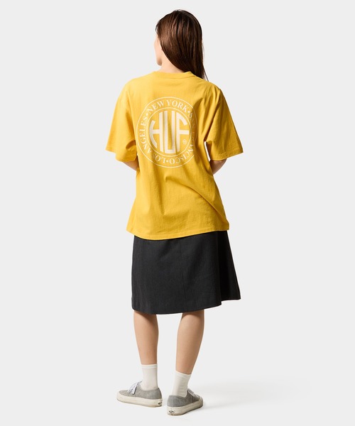 HUF(ハフ)の「REGIONAL TEE(Tシャツ/カットソー・メンズ・ブラック/ホワイト/カモフラージュ/マスタード/アクア・S/XS/XXL/XL/L/M)」の17枚目の写真