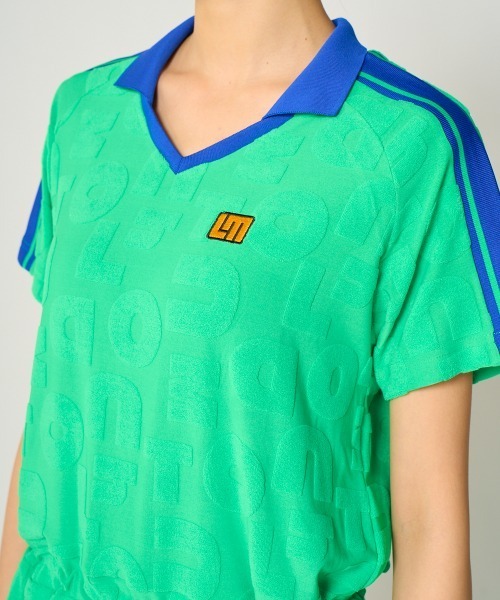 Loudmouth(ラウドマウス)の「【Loudmouth:ラウドマウス】レディースパイルジャガードロゴワンピース ゴルフ(ワンピース・レディース・ホワイト/グリーン/ネイビー・SMALL/X-LARGE/LARGE/MEDIUM)」の19枚目の写真