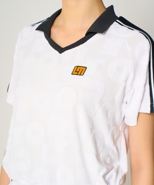 Loudmouth(ラウドマウス)の「【Loudmouth:ラウドマウス】レディースパイルジャガードロゴワンピース ゴルフ(ワンピース・レディース・ホワイト/グリーン/ネイビー・SMALL/X-LARGE/LARGE/MEDIUM)」の11枚目の写真