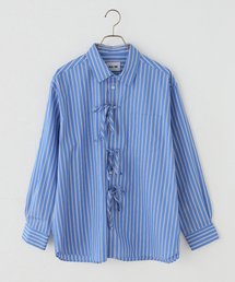 MA/RE（マレ）の「【MA/RE/マレ】 FRONT RIBBON SHIRT（シャツ/ブラウス）」