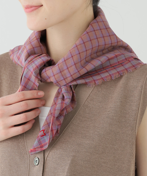 JOURNAL STANDARD(ジャーナルスタンダード)の「【MOISMONT/モワモン】 Scarf Massager N818(バンダナ/スカーフ・レディース・パープル・FREE)」の7枚目の写真