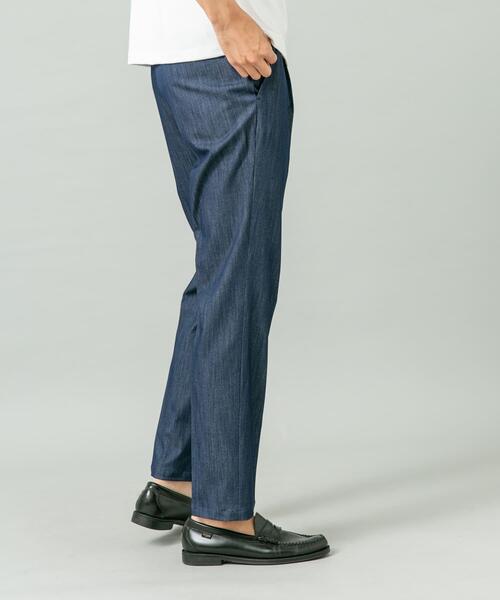URBAN RESEARCH ROSSO MEN（アーバンリサーチロッソメン）の「『WEB限定』『接触冷感 / XLサイズあり』クールタッチデニムスラックス（デニムパンツ・メンズ・ベージュ/インディゴブルー/ブラック系その他/ブラック/カーキ・X-LARGE/LARGE/MEDIUM/SMALL）」の20枚目の写真