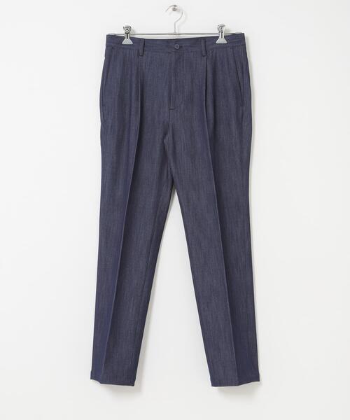 URBAN RESEARCH ROSSO MEN(アーバンリサーチロッソメン)の「『WEB限定』『接触冷感 / XLサイズあり』クールタッチデニムスラックス(デニムパンツ・メンズ・ベージュ/インディゴブルー/ブラック系その他/ブラック/カーキ・X-LARGE/LARGE/MEDIUM/SMALL)」の10枚目の写真
