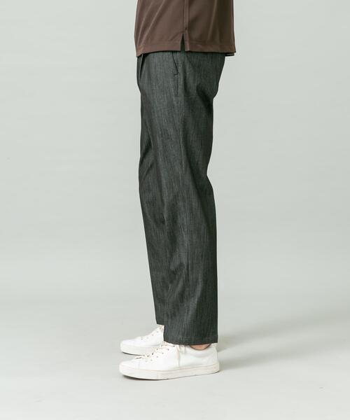 URBAN RESEARCH ROSSO MEN(アーバンリサーチロッソメン)の「『WEB限定』『接触冷感 / XLサイズあり』クールタッチデニムスラックス(デニムパンツ・メンズ・ベージュ/インディゴブルー/ブラック系その他/ブラック/カーキ・X-LARGE/LARGE/MEDIUM/SMALL)」の14枚目の写真