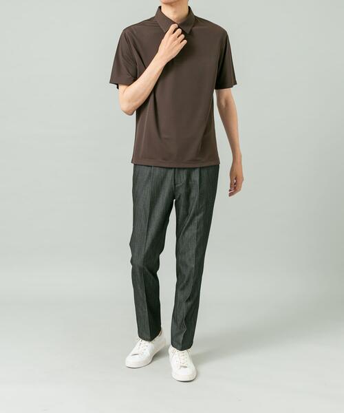 URBAN RESEARCH ROSSO MEN(アーバンリサーチロッソメン)の「『WEB限定』『接触冷感 / XLサイズあり』クールタッチデニムスラックス(デニムパンツ・メンズ・ベージュ/インディゴブルー/ブラック系その他/ブラック/カーキ・X-LARGE/LARGE/MEDIUM/SMALL)」の15枚目の写真