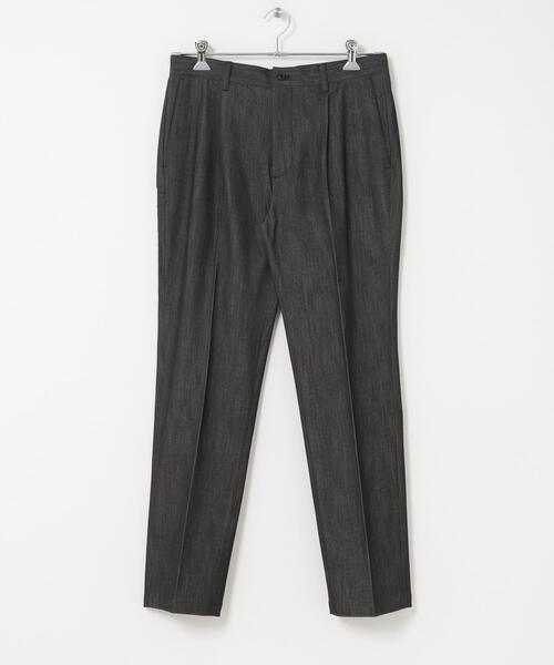 URBAN RESEARCH ROSSO MEN(アーバンリサーチロッソメン)の「『WEB限定』『接触冷感 / XLサイズあり』クールタッチデニムスラックス(デニムパンツ・メンズ・ベージュ/インディゴブルー/ブラック系その他/ブラック/カーキ・X-LARGE/LARGE/MEDIUM/SMALL)」の16枚目の写真