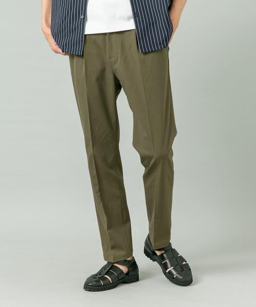 URBAN RESEARCH ROSSO MEN(アーバンリサーチロッソメン)の「『WEB限定』『接触冷感 / XLサイズあり』クールタッチデニムスラックス(その他パンツ・メンズ・ベージュ/インディゴブルー/ブラック系その他/ブラック/カーキ・X-LARGE/LARGE/MEDIUM/SMALL)」の12枚目の写真