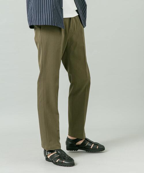 URBAN RESEARCH ROSSO MEN(アーバンリサーチロッソメン)の「『WEB限定』『接触冷感 / XLサイズあり』クールタッチデニムスラックス(その他パンツ・メンズ・ベージュ/インディゴブルー/ブラック系その他/ブラック/カーキ・X-LARGE/LARGE/MEDIUM/SMALL)」の13枚目の写真