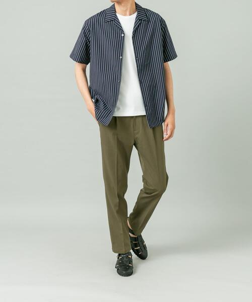 URBAN RESEARCH ROSSO MEN(アーバンリサーチロッソメン)の「『WEB限定』『接触冷感 / XLサイズあり』クールタッチデニムスラックス(その他パンツ・メンズ・ベージュ/インディゴブルー/ブラック系その他/ブラック/カーキ・X-LARGE/LARGE/MEDIUM/SMALL)」の15枚目の写真