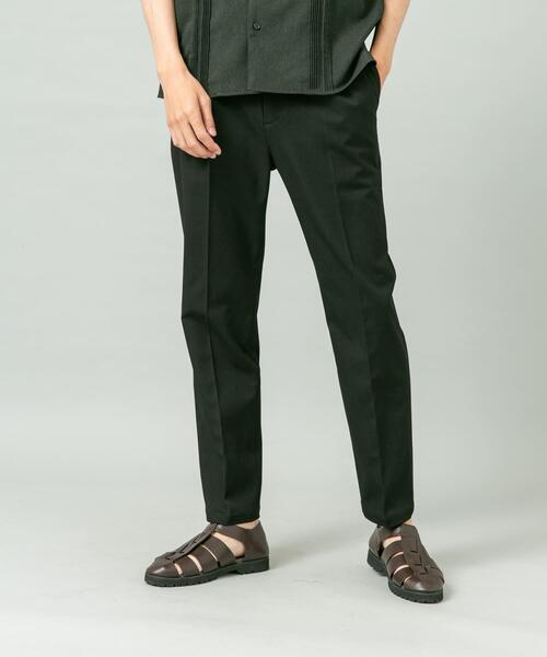 URBAN RESEARCH ROSSO MEN(アーバンリサーチロッソメン)の「『WEB限定』『接触冷感 / XLサイズあり』クールタッチデニムスラックス(その他パンツ・メンズ・ベージュ/インディゴブルー/ブラック系その他/ブラック/カーキ・X-LARGE/LARGE/MEDIUM/SMALL)」の19枚目の写真