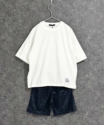 SHISKY（シスキー）の「キッズ レオパード柄 半袖セットアップ(425-00)（セットアップ）」