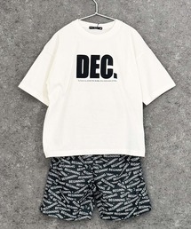 SHISKY（シスキー）の「キッズ レオパード柄 半袖セットアップ(425-00)（セットアップ）」