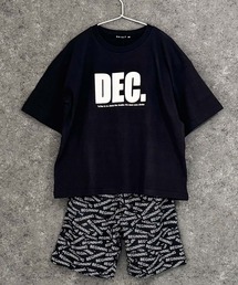 SHISKY（シスキー）の「キッズ レオパード柄 半袖セットアップ(425-00)（セットアップ）」