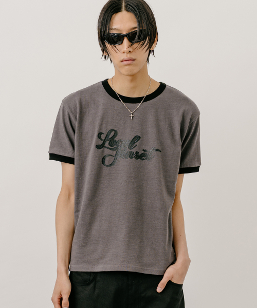 VASTIC(バスティック)の「サンセットリンガーTシャツ_チャコール(Tシャツ/カットソー・メンズ・チャコール・MEDIUM/LARGE/X-LARGE)」の1枚目の写真