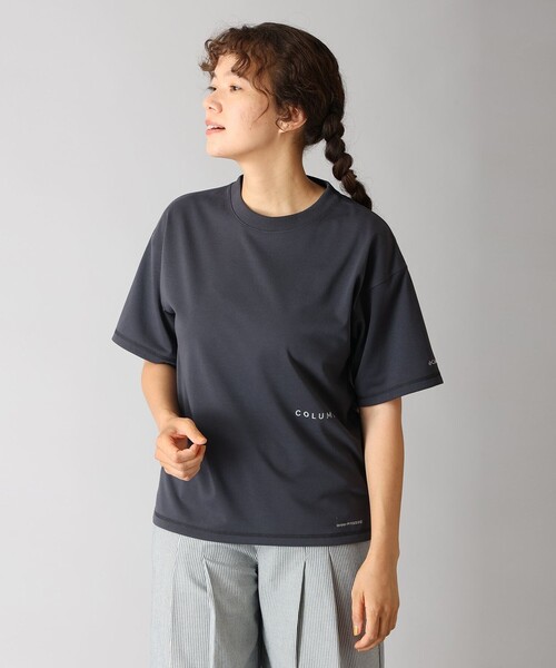 Columbia(コロンビア)の「UVカット Columbia/ ウィメンズ バラードガーデン オムニフリーズゼロ ショートスリーブ Tシャツ /コロンビア(Tシャツ/カットソー・レディース・パープル/ブラック/ホワイト・L/M/XL/S)」の14枚目の写真