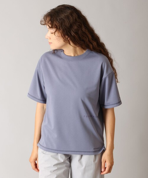 Columbia(コロンビア)の「UVカット Columbia/ ウィメンズ バラードガーデン オムニフリーズゼロ ショートスリーブ Tシャツ /コロンビア(Tシャツ/カットソー・レディース・パープル/ブラック/ホワイト・L/M/XL/S)」の20枚目の写真