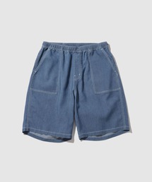 NAVY（ネイビー）の「NAVY デニムライク ベイカーショートパンツ（デニムパンツ）」