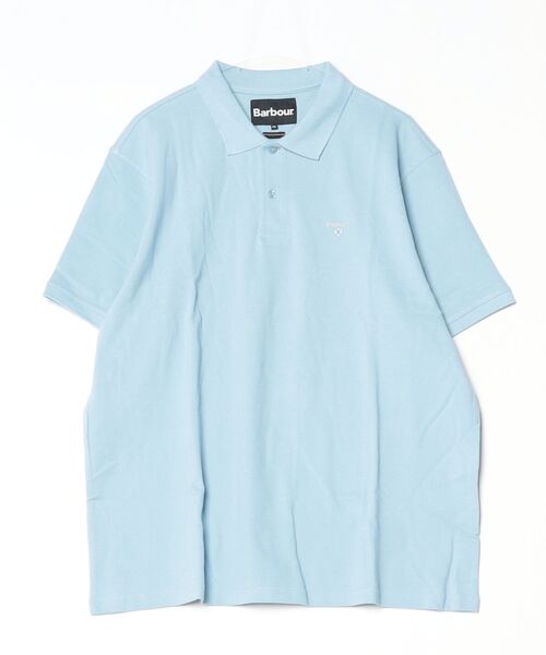 Barbour(バブアー)の「【barbour】barbour original sports polo shirt af(ポロシャツ・メンズ・ネイビー/グリーン/オリーブ/ブラック/グレー/スカイブルー/ホワイト/ブラウン/ホワイト系1・XXL/L/XL/M)」の8枚目の写真