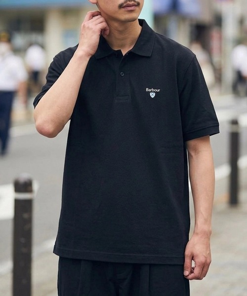 Barbour(バブアー)の「【barbour】barbour original sports polo shirt af(ポロシャツ・メンズ・ネイビー/グリーン/オリーブ/ブラック/グレー/スカイブルー/ホワイト/ブラウン/ホワイト系1・XXL/L/XL/M)」の10枚目の写真