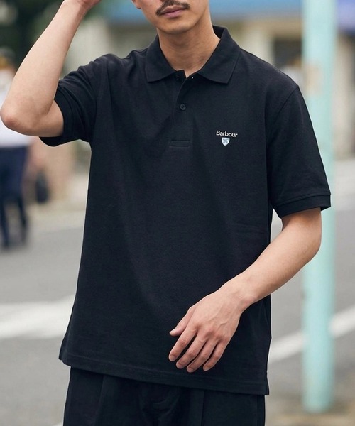 Barbour(バブアー)の「【barbour】barbour original sports polo shirt af(ポロシャツ・メンズ・ネイビー/グリーン/オリーブ/ブラック/グレー/スカイブルー/ホワイト/ブラウン/ホワイト系1・XXL/L/XL/M)」の12枚目の写真