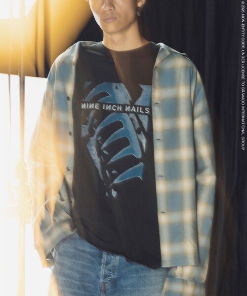 MONKEY TIME(モンキータイム)の「<NINE INCH NAILS × monkey time>プリント Tシャツ(Tシャツ/カットソー・メンズ・その他1/その他3・L/M/S/XL)」の4枚目の写真