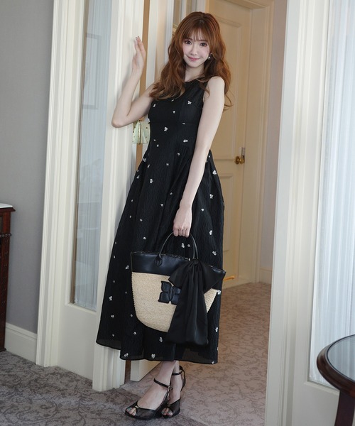 EIMY ISTOIRE(エイミーイストワール)の「GYPSOPHILE DRESS(ワンピース・レディース・ブラック/ホワイト・38/36/34)」の17枚目の写真