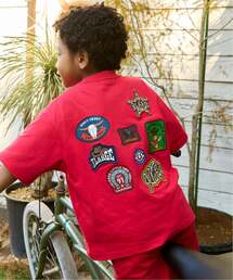 XLARGE KIDS | ウエスタンモチーフワッペン 半袖Tシャツ(Tシャツ/カットソー)