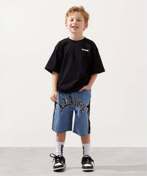 XLARGE KIDS(エクストララージキッズ)の「ウエスタンモチーフワッペン 半袖Tシャツ(Tシャツ/カットソー・キッズ・ブラック/レッド・100cm/140cm/110cm/90cm/80cm/130cm/120cm)」の8枚目の写真