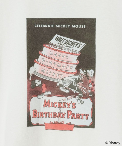 LEPSIM(レプシィム)の「【Disney】プリントTSS 672119(Tシャツ/カットソー・レディース・オフホワイト/チャコールグレー/ライトグレー・FREE)」の4枚目の写真