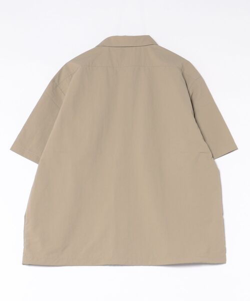 Dickies(ディッキーズ)の「Dickies/ディッキーズ ワークシャツ 半袖 ドローコード(シャツ/ブラウス・メンズ・ベージュ/ブラック・LARGE/MEDIUM)」の5枚目の写真