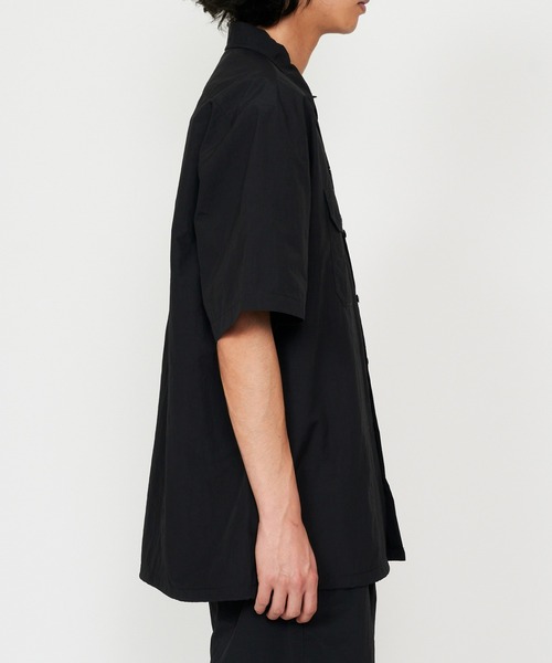 Dickies(ディッキーズ)の「Dickies/ディッキーズ ワークシャツ 半袖 ドローコード(シャツ/ブラウス・メンズ・ベージュ/ブラック・LARGE/MEDIUM)」の11枚目の写真
