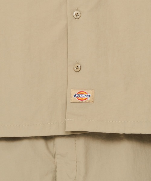 Dickies(ディッキーズ)の「Dickies/ディッキーズ ワークシャツ 半袖 ドローコード(シャツ/ブラウス・メンズ・ベージュ/ブラック・LARGE/MEDIUM)」の22枚目の写真