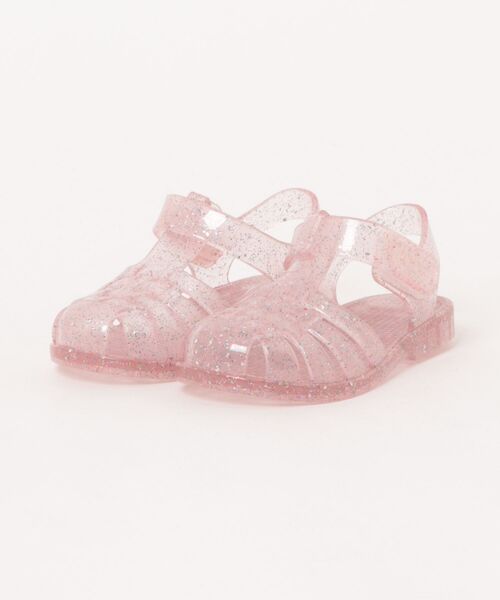 Ribbon hakka kid's（リボンハッカキッズ）の「igor CLASICA CRISTAL（サンダル・キッズ・ホワイト/ピンク・12cm/13.0cm/14.0cm/15.0cm/16.0cm）」の2枚目の写真