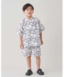 b・ROOM（ビールーム）の「【接触冷感】アソート甚平【子供服】【キッズ】【男の子】【女の子】（浴衣）」