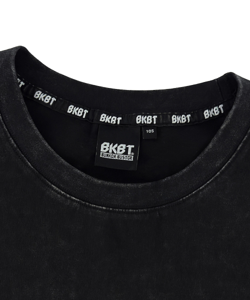 BUNKERBUSTER（バンカーバスター）の「スノーウォッシングサークルグラフィック半袖Tシャツ MQ2TU281_BLACK（Tシャツ/カットソー・メンズ・その他・95/100/105）」の3枚目の写真