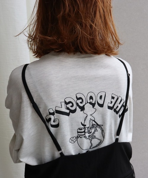 zena（ジェナ）の「DOGプリントTee（Tシャツ/カットソー・レディース・オートミール/ピンク/ブルー・フリー）」の10枚目の写真