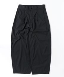 BEAVER（ビーバー）の「B omnivore/ビーオムニボー　TUCK CURB PANTS タックカーブパンツ（スラックス）」