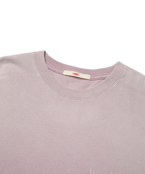 MMIC(エムエムアイシー)の「WORLD TOUR TEE (RUSTY PINK)(Tシャツ/カットソー・メンズ・その他・MEDIUM/LARGE)」の6枚目の写真