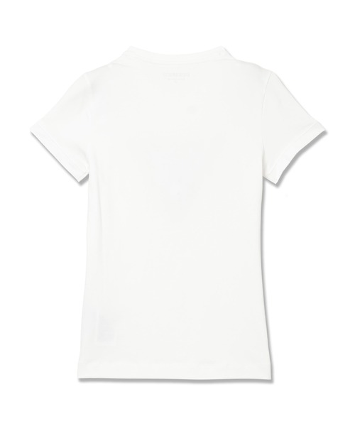 Guess(ゲス)の「ORIGINAL Hotfix Tee Tシャツ 半袖 ロゴTシャツ(Tシャツ/カットソー・レディース・ブラック/ホワイト・SMALL/MEDIUM/X-SMALL/LARGE)」の3枚目の写真