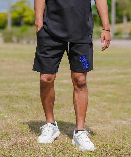 adamsJUGGLER(アダムスジャグラー)の「RTEGパームツリーLAショートパンツ(その他パンツ・メンズ・グレー/ブラック/ホワイト/ブルー・XL/L/M/S)」の3枚目の写真