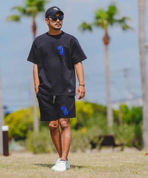 adamsJUGGLER(アダムスジャグラー)の「RTEGパームツリーLAショートパンツ(その他パンツ・メンズ・グレー/ブラック/ホワイト/ブルー・XL/L/M/S)」の15枚目の写真