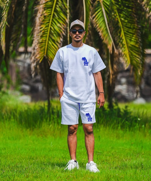 adamsJUGGLER(アダムスジャグラー)の「RTEGパームツリーLAショートパンツ(その他パンツ・メンズ・グレー/ブラック/ホワイト/ブルー・XL/L/M/S)」の13枚目の写真