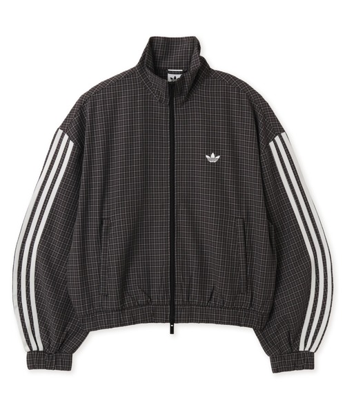 adidas(アディダス)の「adidas CHECK TRUCK TOP / アディダス チェック トラックトップ(その他アウター・レディース・ブラック・L/M/S)」の1枚目の写真