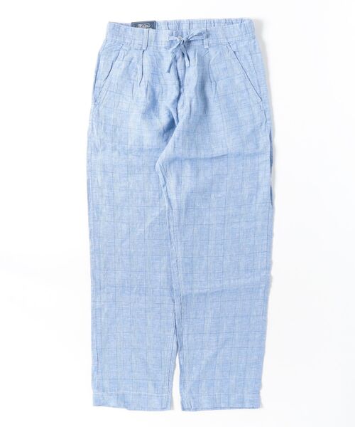 POLO RALPH LAUREN(ポロ ラルフ ローレン)の「Lateef リラックス フィット リネン パンツ(その他パンツ・メンズ・ブルー・L/S/XS)」の6枚目の写真