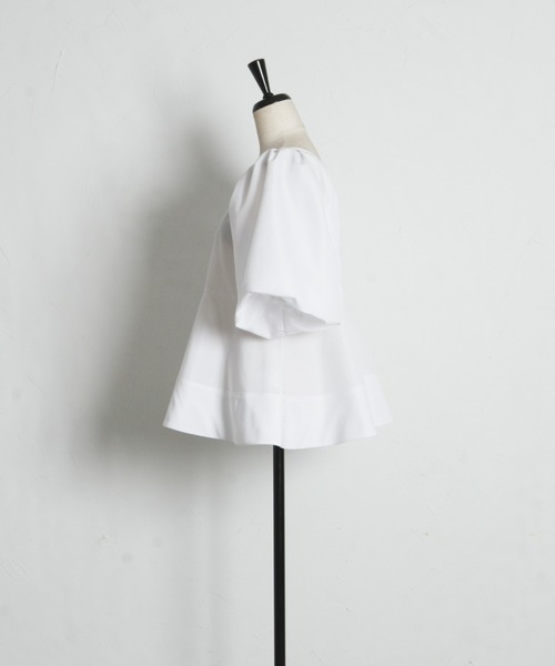 ARVELLIA(アルベリア)の「ARCHITECT SLEEVE BLOUSE(シャツ/ブラウス・レディース・ホワイト/レモンイエロー/ブルー/ブラック・M)」の5枚目の写真