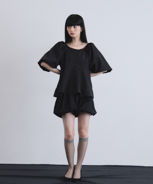 ARVELLIA(アルベリア)の「ARCHITECT SLEEVE BLOUSE(シャツ/ブラウス・レディース・ホワイト/レモンイエロー/ブルー/ブラック・M)」の21枚目の写真
