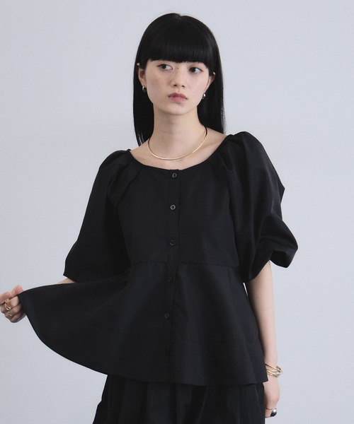 ARVELLIA(アルベリア)の「ARCHITECT SLEEVE BLOUSE(シャツ/ブラウス・レディース・ホワイト/レモンイエロー/ブルー/ブラック・M)」の22枚目の写真